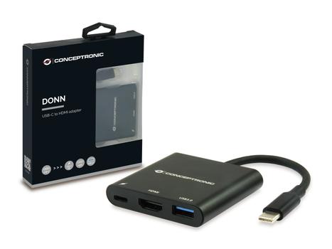 CONCEPTRONIC Interface Hub Usb 3.2 Gen 1 (DONN01B)