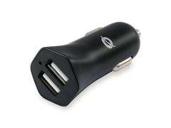 CONCEPTRONIC 2-Port USB Car Charger, 12W