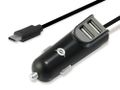 CONCEPTRONIC 2-Port USB Car Charger, 15.5W