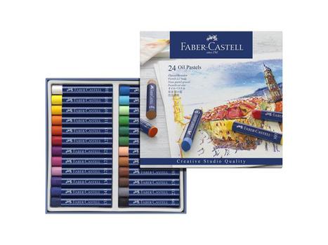FABER-CASTELL Oljepastellkritt FABER CASTELL ass (24) (127024)
