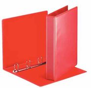 ESSELTE Binder panorama A4 4DR/30mm 2 pock red