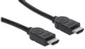 MANHATTAN HDMI 1m 1m HDMI HDMI Black (323192)