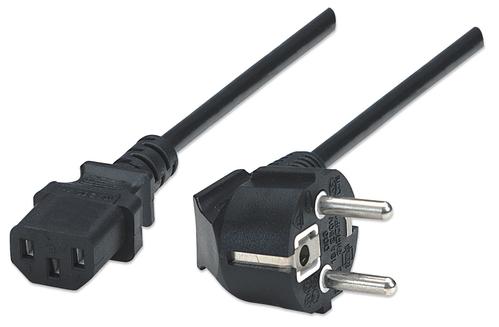 MANHATTAN Power Cable PC to Schuko 1,8 m (300148)