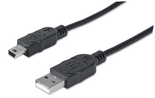 MANHATTAN USB-A 2.0 - Mini USB-B 2.0 (333375)