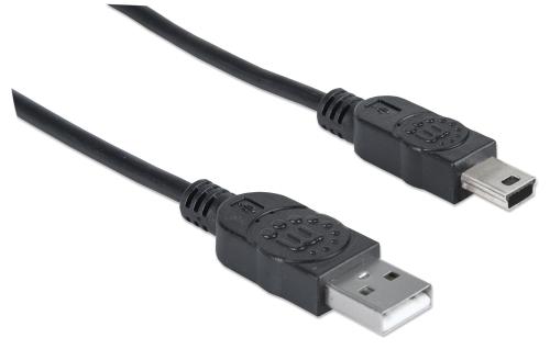 MANHATTAN USB-A 2.0 - Mini USB-B 2.0 (333375)