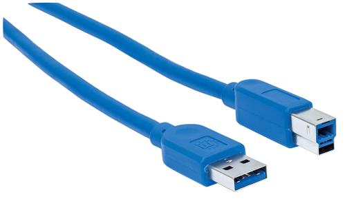 MANHATTAN 1m USB 3.0 A-B Cable (325400)