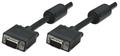 MANHATTAN SVGA Kabel HD15 St/St 1.8m Ferritkern schwarz (317757)