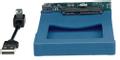 MANHATTAN Drive Enclosure,  2.5'' SATA 3 .0 Gbit/s HDD, Blue Silicone,  1x Hi-Speed USB 2.0 Port, Blister (130110)