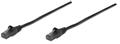 INTELLINET Patchkabel RJ45 U/UTP Cat6 10.00m schwarz (343794)