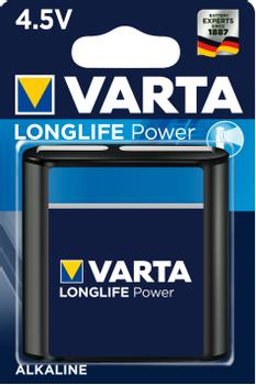 VARTA 1 Longlife Power 3 LR 12 4, 5V-Block (04912121411)