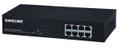INTELLINET switch 8x10/100 Desktop, 8 x PoE 802.3at/af, PoE+/PoE, Endspan