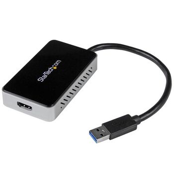 STARTECH USB 3 TO HDMI EXTERNAL GRAPHICS ADAPTER WITH 1-PORT USB HUB CABL (USB32HDEH)