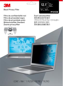 3M personvernfilter for 12,1" standard bærbar datamaskin - notebookpersonvernsfilter (7000013666)