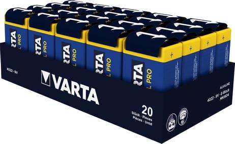 VARTA Industrial Pro, 6LR61, 9V-batteri (04022 211 111)