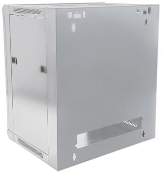 INTELLINET Server Schrank 19 Wandverteiler 12HE (H-B-T 635 x 570 x 600 mm) [gy], Flatpack (711890)