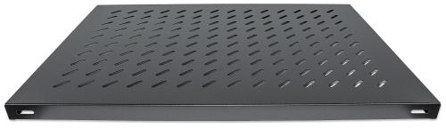 INTELLINET Server Schrank 19 Fachboden zur Festmontage B=483mm T=700mm 1HE bis 50kg [bk] (712545)