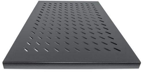 INTELLINET Server Schrank 19 Fachboden zur Festmontage B=483mm T=700mm 1HE bis 50kg [bk] (712545)