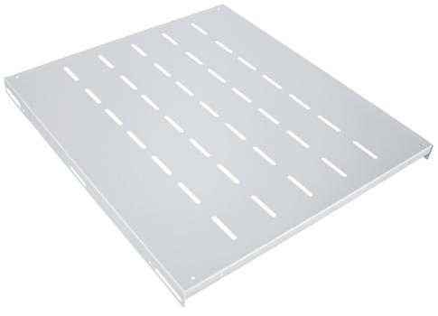 INTELLINET Server Schrank 19 Fachboden zur Festmontage B=483mm T=345mm 1HE bis 50kg [gy] (712231)