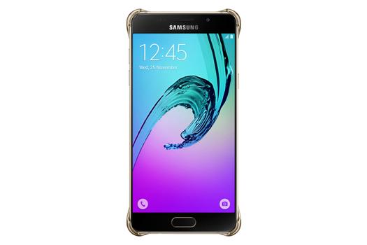 SAMSUNG Clear Case Galaxy A5 2016 - Gold (EF-QA510CFEGWW)
