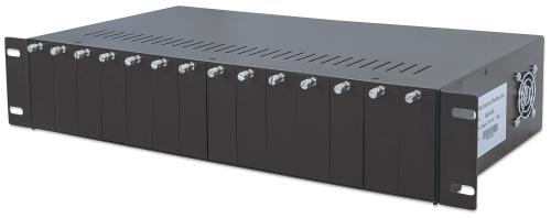 INTELLINET 14-Slot Media Convet Chassis (507356)