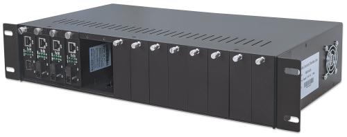 INTELLINET 14-Slot Media Convet Chassis (507356)