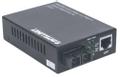 INTELLINET Single Mode Media Converter,  Base-Tx to 100Base-Fx (SC) Single-Mode,  20km (Euro 2-pin plug) Fibermedieomformer Ethernet Fast Ethernet (507332)