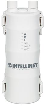 INTELLINET Wireless outdoor access point range extender AC600 2.4GHz + 5GHz PoE (525824)