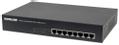 INTELLINET 8-Port Fast Ethernet PoE+ 