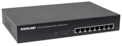 INTELLINET 8-Port Fast Ethernet PoE+ (561075)