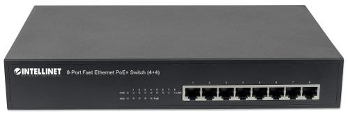 INTELLINET 8-Port Fast Ethernet PoE+  (561075)