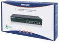 INTELLINET , 4 x  IEEE 802.3at/ af Power-over- ( / ) ports, 4 x Standard RJ45 Ports, Endspan, Desktop, 19 Rackmount (Euro 2-pin plug) Switch 8-porte 10/100  PoE+ (561075)