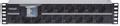 INTELLINET 19" 2U Rackmount 15-Way Power Strip - German Type, With Double Air Switch, 3 m (10 ft.) Power Cord (714051)