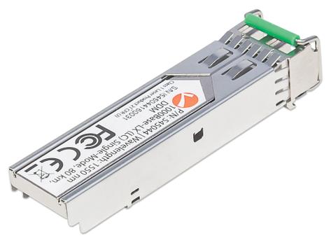INTELLINET Gigabit SFP Mini-GBIC Transceiver LWL-Kabel 80K (545044)