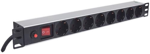 INTELLINET 19" 1U Rackmount 8-Output (713986)