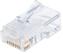 INTELLINET Modular plug RJ45 8P8C Cat5e UTP for solid wire 100 plugs in jar