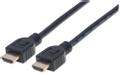 MANHATTAN Monitor cable HDMI/HDMI V2.0 M/M Ethernet 2m black