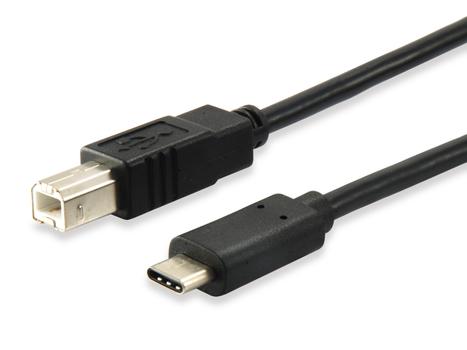 EQUIP USB 2.0 Kabel B->C M/M 1,0m Type C (12888207)