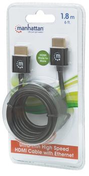 MANHATTAN Hdmi Cable With Ethernet  (394369)