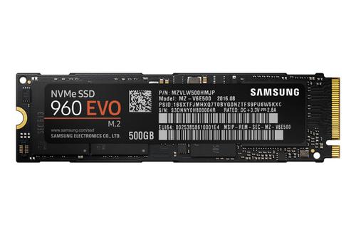 SAMSUNG SSD 960 EVO NVMe M.2 500GB (MZ-V6E500BW)