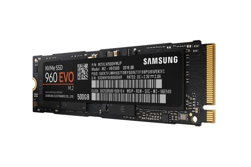 SAMSUNG SSD 960 EVO NVMe M.2 500GB (MZ-V6E500BW)