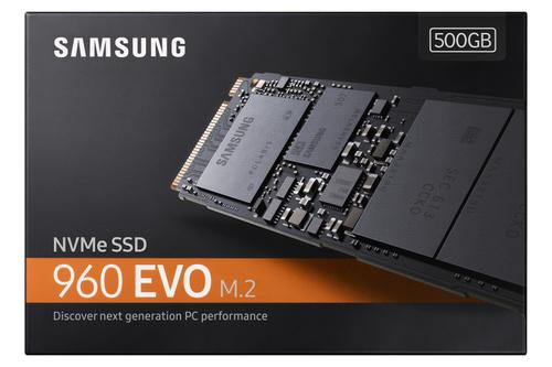 SAMSUNG SSD 960 EVO NVMe M.2 500GB (MZ-V6E500BW)
