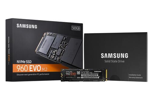 SAMSUNG SSD 960 EVO NVMe M.2 500GB (MZ-V6E500BW)