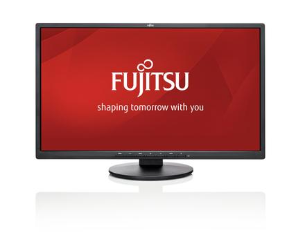 FUJITSU DISPLAY E24-8 TS Pro EU E-Line 60.5cm 23,8inch wide Display IPS LED matt schwarz DisplayPort DVI VGA  Tilt (S26361-K1598-V160)