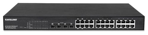 INTELLINET 24-Port Gigabit Ethernet Poe+  (561372)