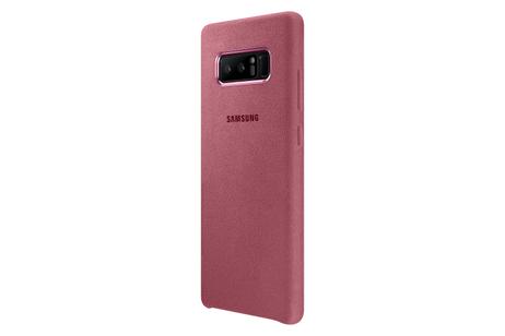 Samsung Alcantara Cover EF-XN950 - Baksidedeksel for mobiltelefon - alcantara - rosa - for Galaxy Note8 (EF-XN950APEGWW)