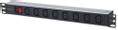 INTELLINET 19" 1U Rackmount 8-Output