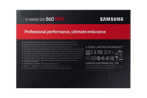 SAMSUNG SSD 860 PRO 2.5inch 512GB SATA 560MB/s read 530MB/s write MJX (MZ-76P512B/EU)