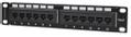 INTELLINET 10" Cat6 Patch Panel F-FEEDS