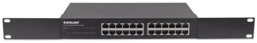 INTELLINET 24-Port Gigabit Ethernet F-FEEDS (561273)