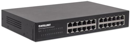 INTELLINET 24-Port Gigabit Ethernet F-FEEDS (561273)